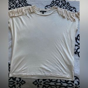 Ralph Lauren Fringe Top